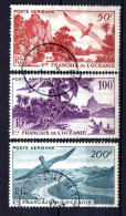 Océanie -1948 -  Vues  -  PA 26 à 28 - Oblit - Used - Poste Aérienne