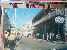 Virgin Islands, US St Thomas Street Scene Charlotte DRUGS LIQUORS  V1964  JU5057 - Virgin Islands, US