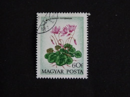 HONGRIE HUNGARY MAGYAR YT 2323 OBLITERE - FLEUR FLORE FLOWER / CYCLAMEN - Usado