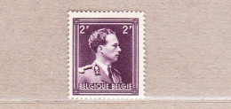 1943 Nr 643** Zonder Scharnier: Roest,zegel Uit Reeks Leopold III. - 1936-1957 Offener Kragen