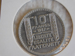 France 10 Francs 1937 TURIN (945) Argent Silver - 10 Francs