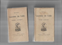 Livres Anciens Oeuvres De Leconte De Lisle Les Romans En 4 Volumes - 1701-1800