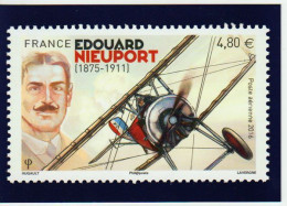 EDOUARD NIEUPORT (record Du Monde De Vitesse à 133 Km/h, Le 16 Juin 1911) Entier Postal. 2016.Deux Photos - Cartas & Documentos