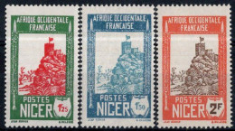 NIGER Timbres-poste N°46A*, 47* & 48* Neufs Charnières Cote : 3€50 - Ungebraucht