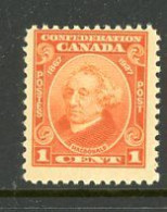 Canada MH 1927 60th Anniversary Of Confederation - Neufs