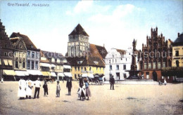 72486957 Greifswald Marktplatz Historische Ansicht Museum Der Hansestadt Repro G - Greifswald