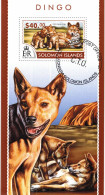 CHCT79 - Dingo, Nature, Fauna, Stamp Mini Sheet, Used CTO, 2015, Solomon Islands - Sonstige - Afrika