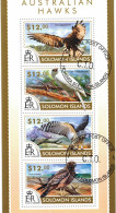 CHCT79 - Australian Hawks, Birds, Nature, Fauna, Stamp Mini Sheet, Used CTO, 2015, Solomon Islands - Sonstige - Afrika