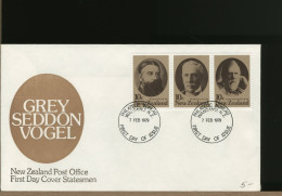 NEW ZEALAND - NUOVA ZELANDA - FDC 1979 -  GREY SEDDON VOGEL - FDC