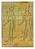 EGYPT // THE GODDESS ISIS OF KALABSHA FOLLOWED BY GOD HORUS - Asuán