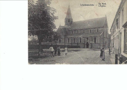 Scheldewindeke : De Kerk -uitgave Latoir -verstuurd 1918 -geen Goede Staat - Oosterzele