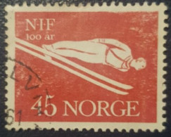 Norway 45 Used Stamp Athletic Union 1961 - Oblitérés