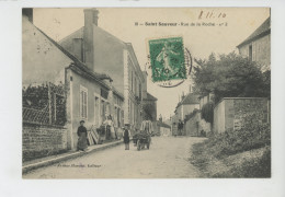 SAINT SAUVEUR EN PUISAYE - Rue De La Roche - Saint Sauveur En Puisaye