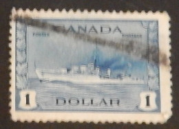 CANADA YT 218 OBLITÉRÉ "DESTROYER IROQUOIS" ANNÉES 1943/1948 - Used Stamps