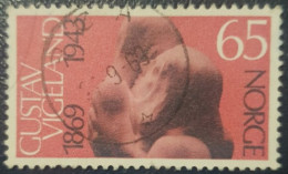 Norway 65 Used Stamp Sculptor Gustav Vigeland - Used Stamps