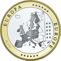 Malte, Médaille, Euro, Europa, Politics, FDC, FDC, Argent - Andere & Zonder Classificatie