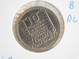 France 10 Francs 1946 B TURIN, GROSSE TÊTE, RAMEAUX LONGS (950) - 10 Francs