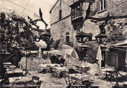 Cartolina Castell'arquato ( Piacenza ) La Taverna Del Falconiere - Esterno - Piacenza