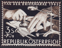 Austria Sc684 Stamp Day, Hands Of Stamp Engraver, Journée Du Timbre, Essay, Essai - Giornata Del Francobollo