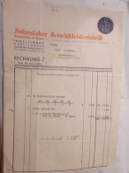 Rechnung - Hohenloher Berufskleiderfabrik - 1937 (8) - 1900 – 1949