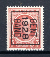 PRE168B MNH** 1928 - GENT 1928 GAND - Typos 1922-31 (Houyoux)