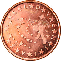 Slovénie, 5 Euro Cent, 2007, FDC, Copper Plated Steel, KM:70 - Slovénie