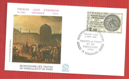FDC 200 ANS  INDEPENDANCE AMERICAINE PARIS 1983 - Us Independence