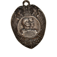 Serbie, Médaille, Journée Serbe, 1916, SUP, Silvered Bronze - Andere & Zonder Classificatie