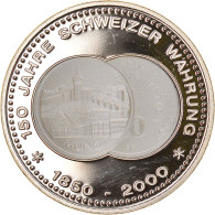 Suisse, Médaille, 150 Ans De La Monnaie Suisse, 2000, SPL+, Copper-nickel - Andere & Zonder Classificatie