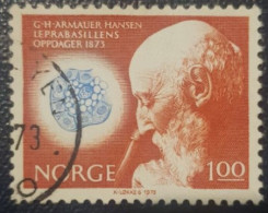 Norway 1Kr Used Stamp Armauer Hansen - Used Stamps
