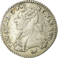 Monnaie, France, Louis XVI, 1/10 Écu, 12 Sols, 1/10 ECU, 1782, Metz, TTB - 1774-1791 Luigi XVI