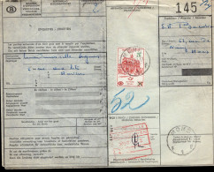 Belgio (1963) - Bollettino Pacchi Per L'interno - Documents & Fragments