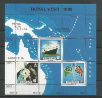 Solomon Islands 1982 Royal Visit & Commonwealth Games S/S  Y.T. BF 10/11 ** - Solomon Islands (1978-...)