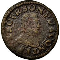 Monnaie, France, Double Tournois, Undated, TB, Cuivre, Boudeau:1823 - Autres & Non Classés