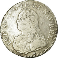 Monnaie, France, Louis XV, Écu Aux Branches D'olivier, Ecu, 1737, Strasbourg - 1715-1774 Luigi XV Il Beneamato
