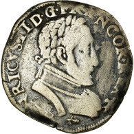 Monnaie, France, Teston, 1561, Bayonne, TB, Argent, Sombart:4592 - 1560-1574 Carlo IX