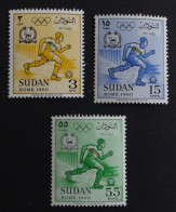 Sudan 163 -65   Olympic Summer Games Rome, Sport   **  MNH   #6459 - Soudan (1954-...)