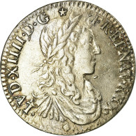 Monnaie, France, Louis XIV, 1/12 Écu Au Buste Juvénile, 1/12 ECU, 10 Sols - 1643-1715 Luigi XIV El Re Sole