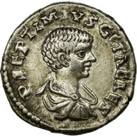 Geta, Denier, Argent, SUP, Cohen:83 - The Severans (193 AD To 235 AD)