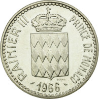 Monnaie, Monaco, 10 Francs, 1966, SUP+, Argent, KM:E56, Gadoury:155 - 1960-2001 Franchi Nuovi