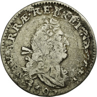 Monnaie, France, 4 Sols, 1692, Amiens, TB, Argent, Gadoury:106 - 1643-1715 Luigi XIV El Re Sole