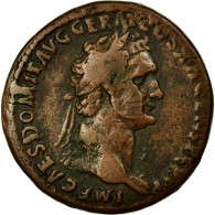 Domitia, As, Rome, Cuivre, TB, Cohen:647 - The Flavians (69 AD To 96 AD)
