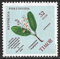 Timor – 1958 International Congress Tropical Medicine Mint Stamp - Timor