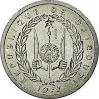 Monnaie, Djibouti, 2 Francs, 1977, FDC, Aluminium, KM:E2 - Gibuti