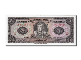 Billet, Équateur, 5 Sucres, 1980, 1980-05-24, NEUF - Equateur