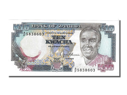 Billet, Zambie, 10 Kwacha, 1989, NEUF - Zambie