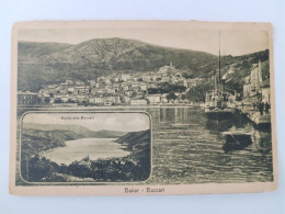 Bakar,  Ita.Buccari, Hafen, Stadt, Bucht, 1915 - Kroatien