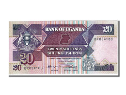 Billet, Uganda, 20 Shillings, 1988, NEUF - Ouganda