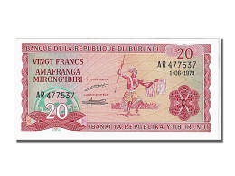 Billet, Burundi, 20 Francs, 1979, 1979-06-01, NEUF - Burundi