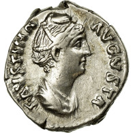 Monnaie, Faustine I, Denier, TTB+, Argent, Cohen:151 - The Anthonines (96 AD To 192 AD)